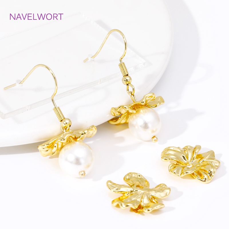 18K Gold Plated Large Flower B - đánh giá và giá Embellishment Crafts