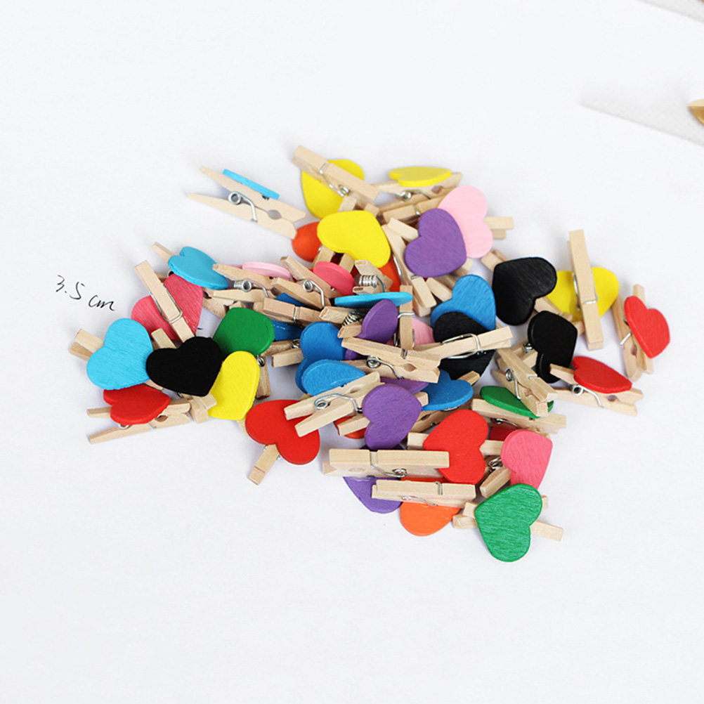 50Pcs Mini Wooden Clothespins  - đánh giá và giá Christmas Craft Embellishment
