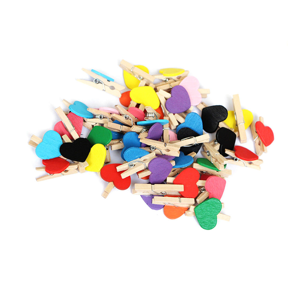 50Pcs Mini Wooden Clothespins  - đánh giá và giá Christmas Craft Embellishment