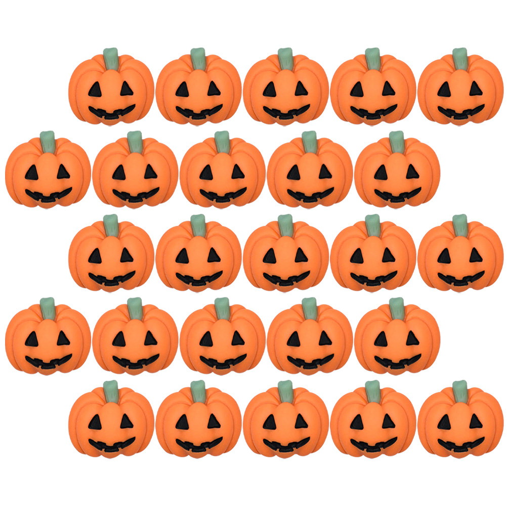 50Pcs Tiny Resin Pumpkin Charm - đánh giá và giá Embellishment Crafts